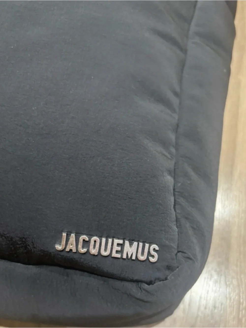Jacquemus Black Padded Shoulder Bag le cuscinu messenger tote sleek rare soldout